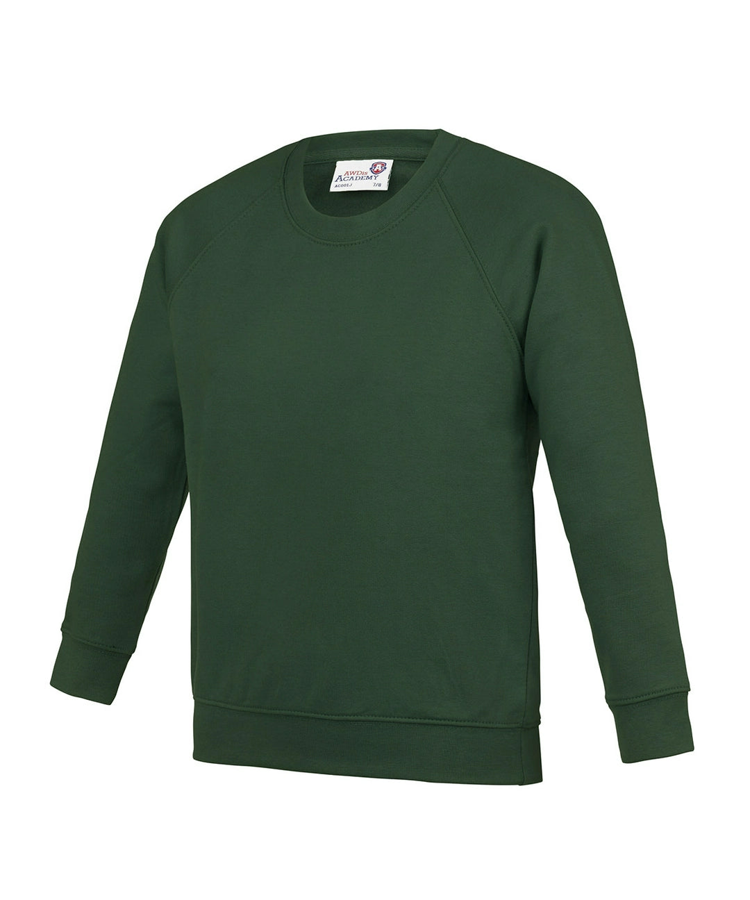 AWDis AC01J AWDis Academy Kids Raglan Sweatshirt - COOZO