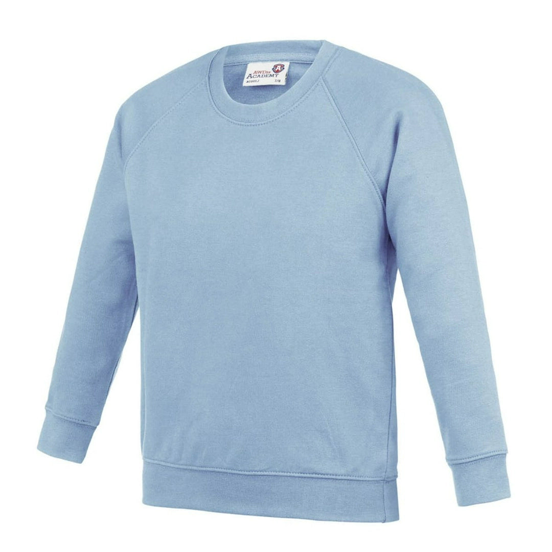 AWDis AC01J AWDis Academy Kids Raglan Sweatshirt - COOZO