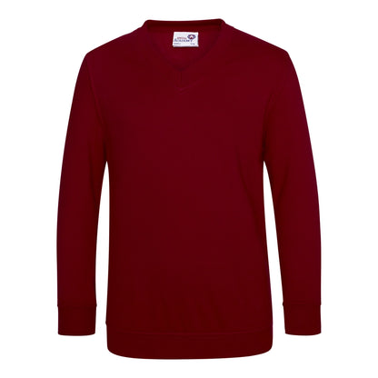 AWDis AC03J AWDis Academy Kids V Neck Sweatshirt - COOZO