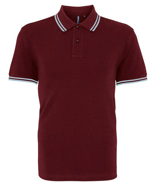 MENS CLASSIC FIT TIPPED POLO Main color - COOZO