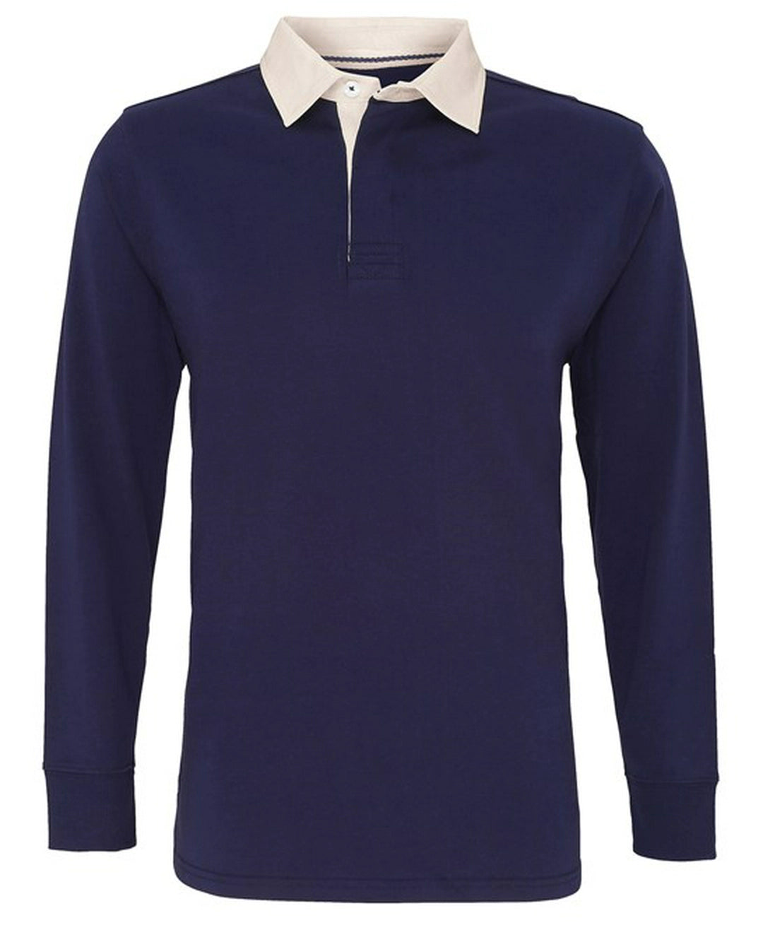 Asquith & Fox AQ040 Mens classic Fit Long Sleeve Vintage Rugby Shirt - COOZO