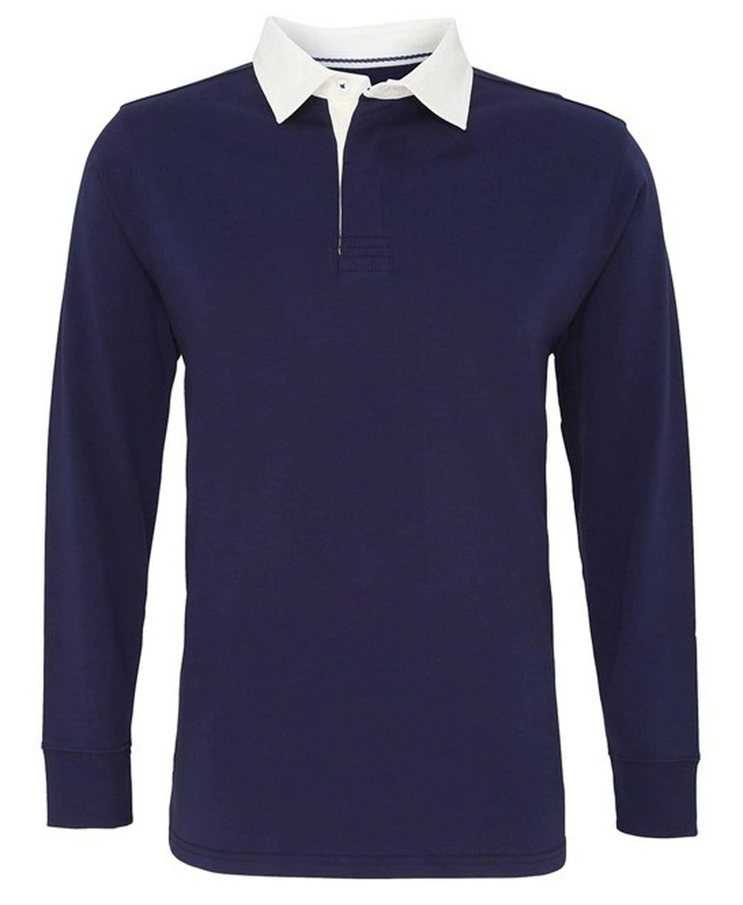 Asquith & Fox AQ040 Mens classic Fit Long Sleeve Vintage Rugby Shirt - COOZO