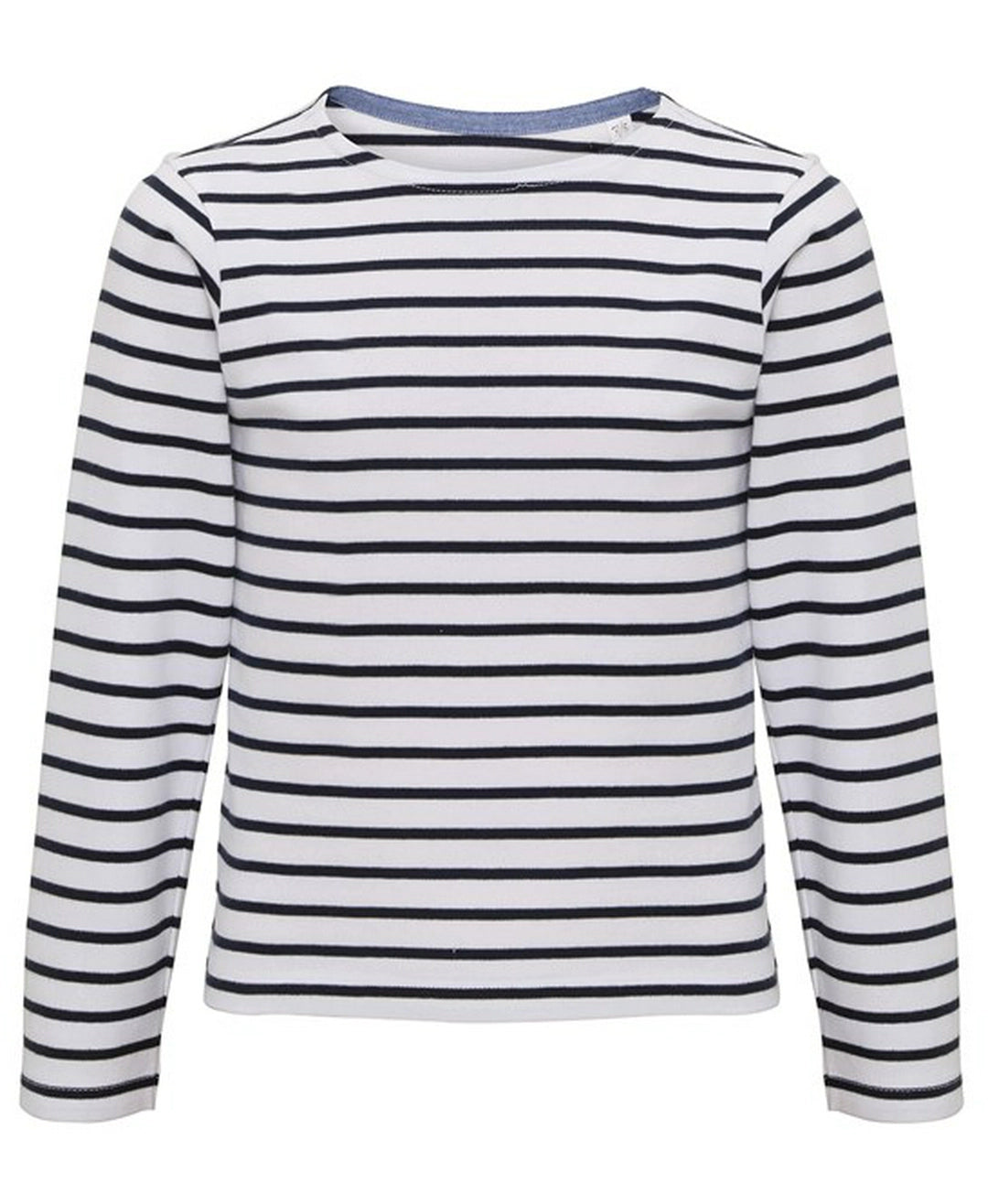 Asquith & Fox AQ074 Kids Mariniere Coastal Long Sleeve T-Shirt - COOZO