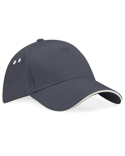Beechfield B15C Ultimate 5 Panel Cap Sandwich Peak - COOZO