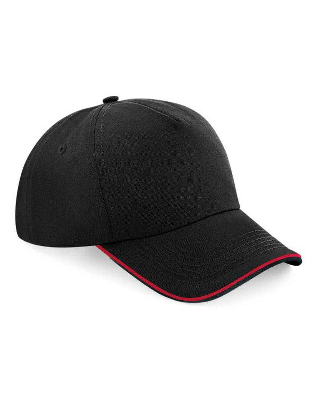 Beechfield B25C Authentic 5 Panel Piped Peak Cap - COOZO