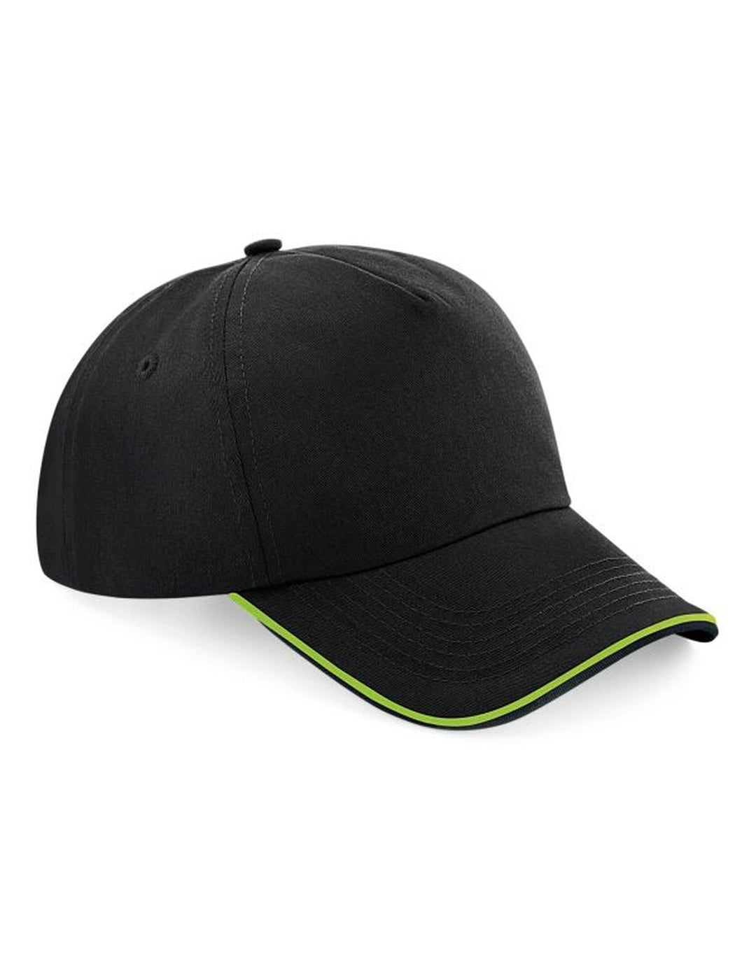 Beechfield B25C Authentic 5 Panel Piped Peak Cap - COOZO