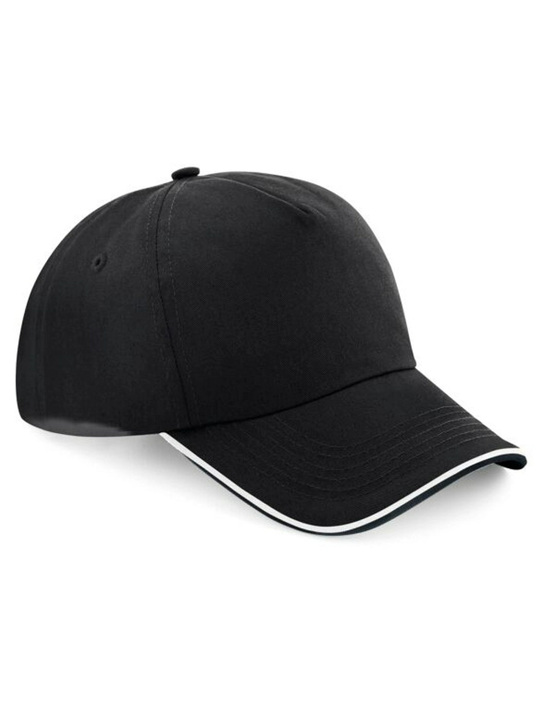 Beechfield B25C Authentic 5 Panel Piped Peak Cap - COOZO