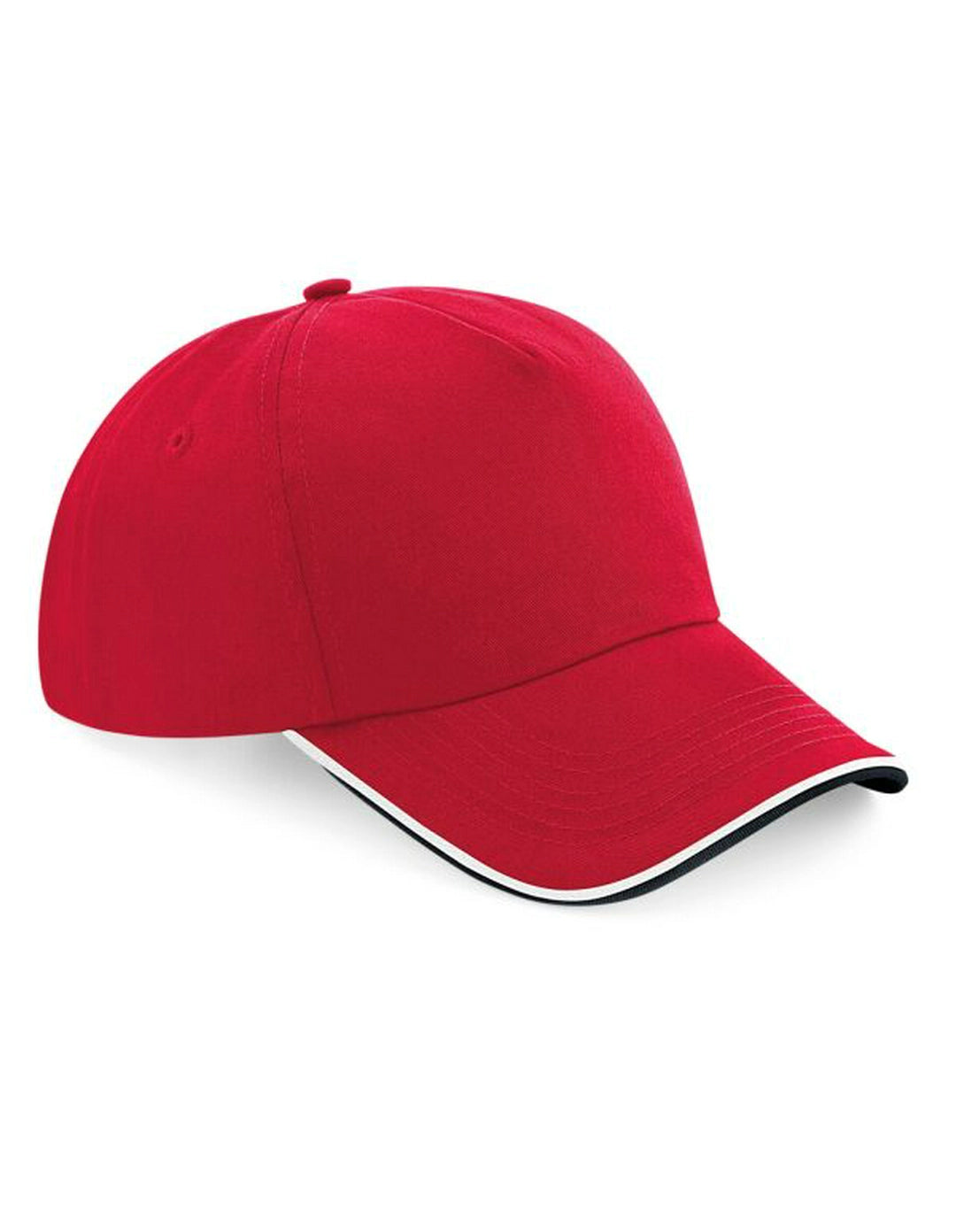 Beechfield B25C Authentic 5 Panel Piped Peak Cap - COOZO
