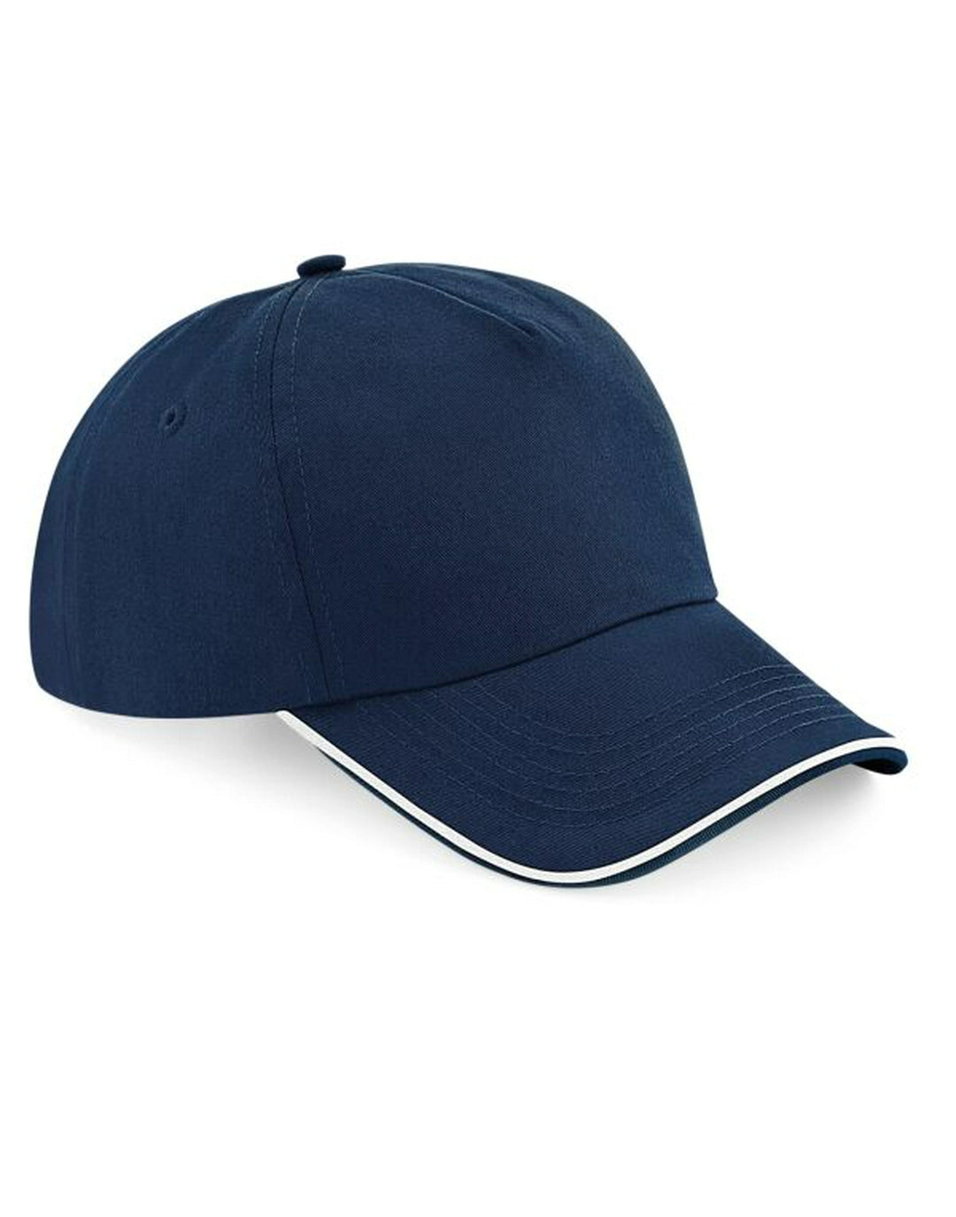 Beechfield B25C Authentic 5 Panel Piped Peak Cap - COOZO
