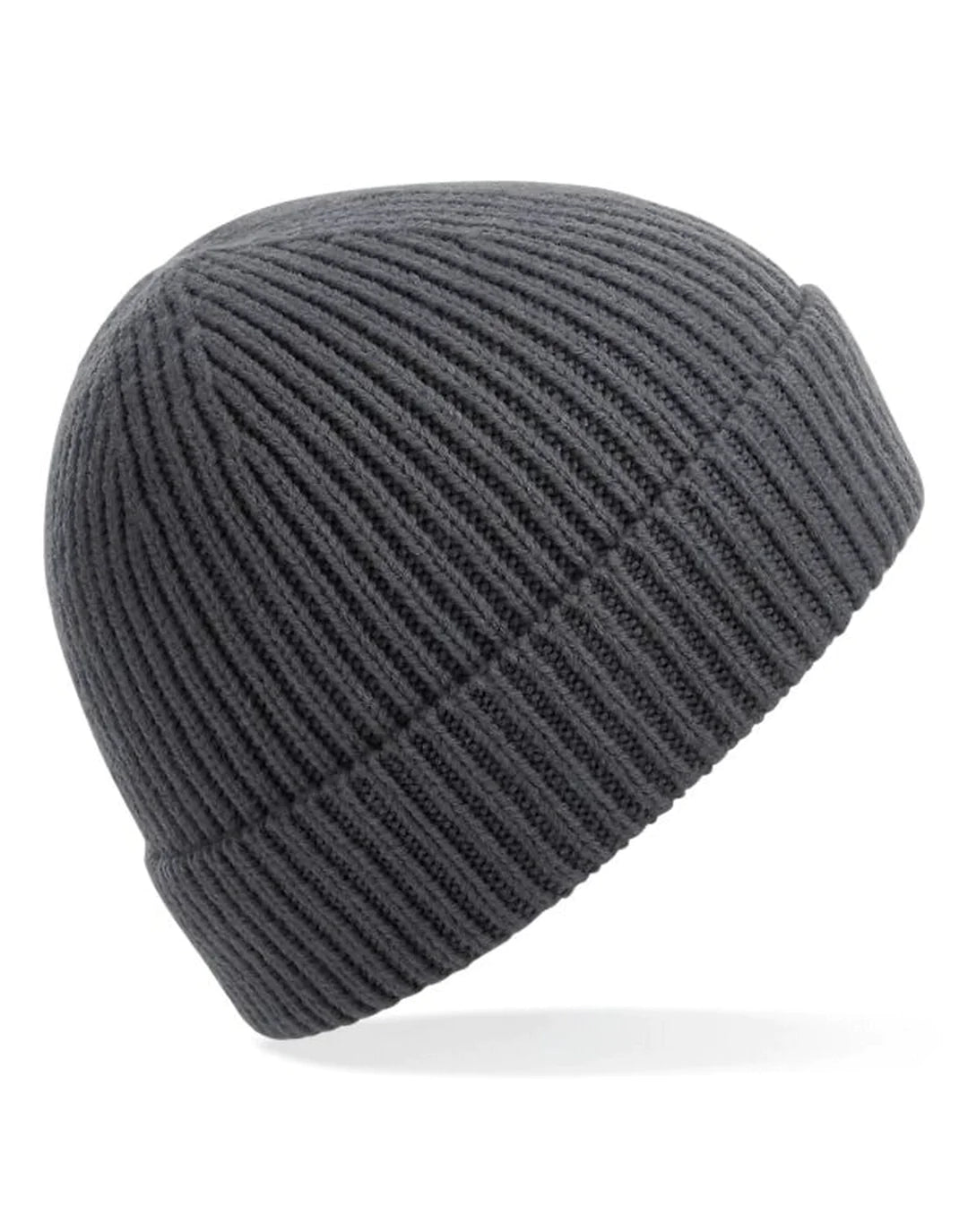 Beechfield B380 Engineered Knit Ribbed Beanie - COOZO