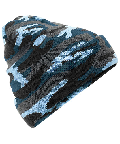 Beechfield Camo Cuffed Beanie (B419) - COOZO