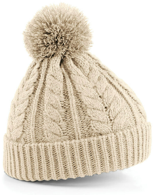 Beechfield B454 Cable Knit Snowstar® Beanie - COOZO