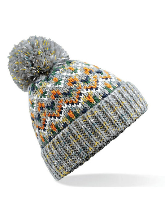 Beechfield B458 Blizzard Bobble Beanie - COOZO