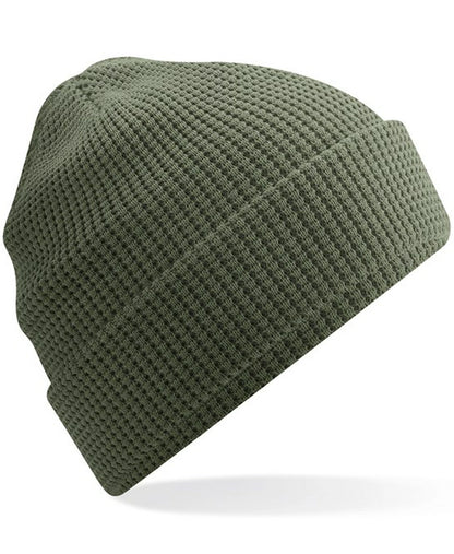Beechfield B52N Organic Cotton Waffle Beanie - COOZO