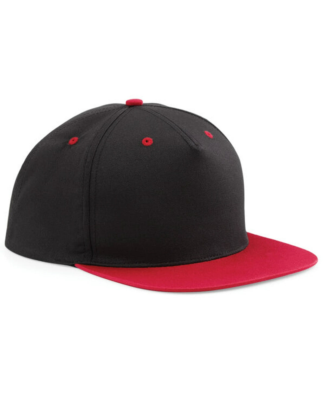 Beechfield B610C 5 Panel Contrast Snapback Cap - COOZO