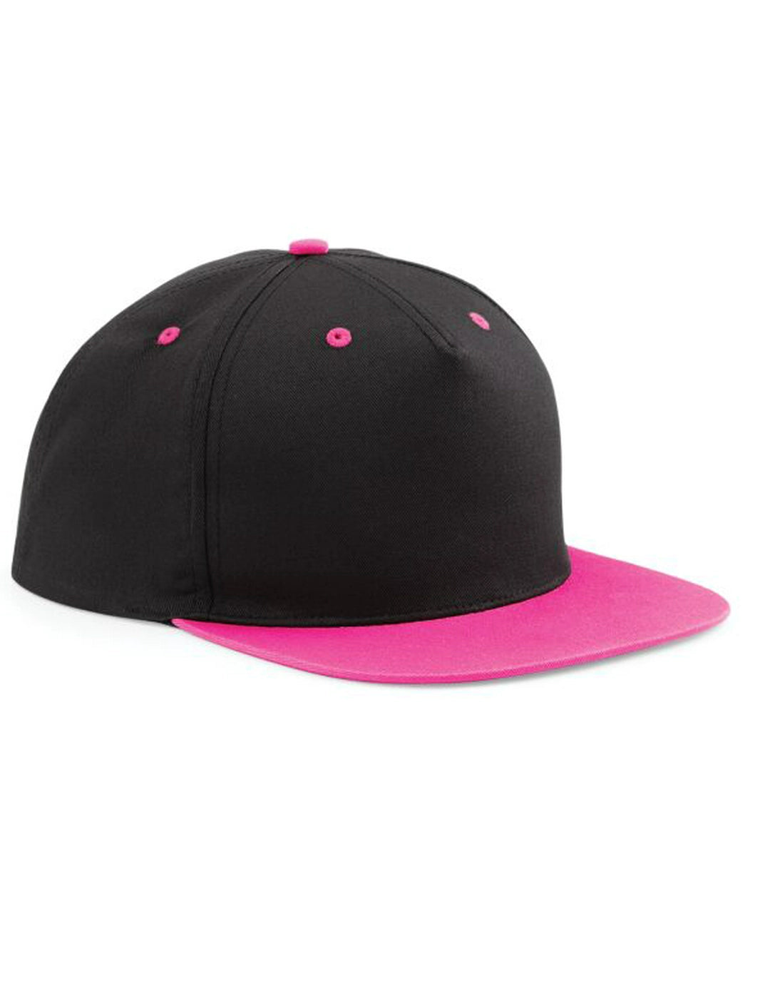 Beechfield B610C 5 Panel Contrast Snapback Cap - COOZO