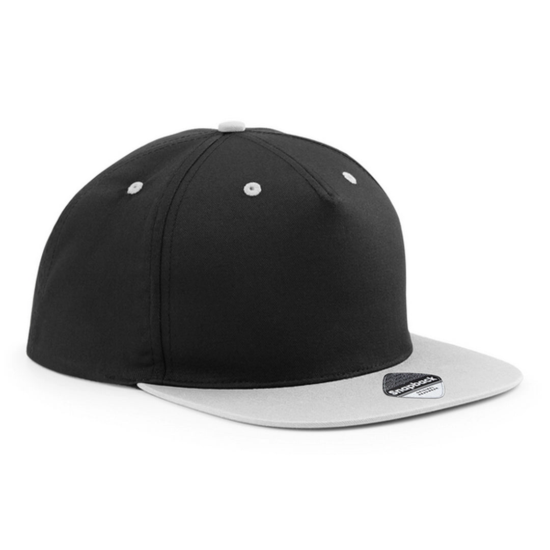 Beechfield B610C 5 Panel Contrast Snapback Cap - COOZO