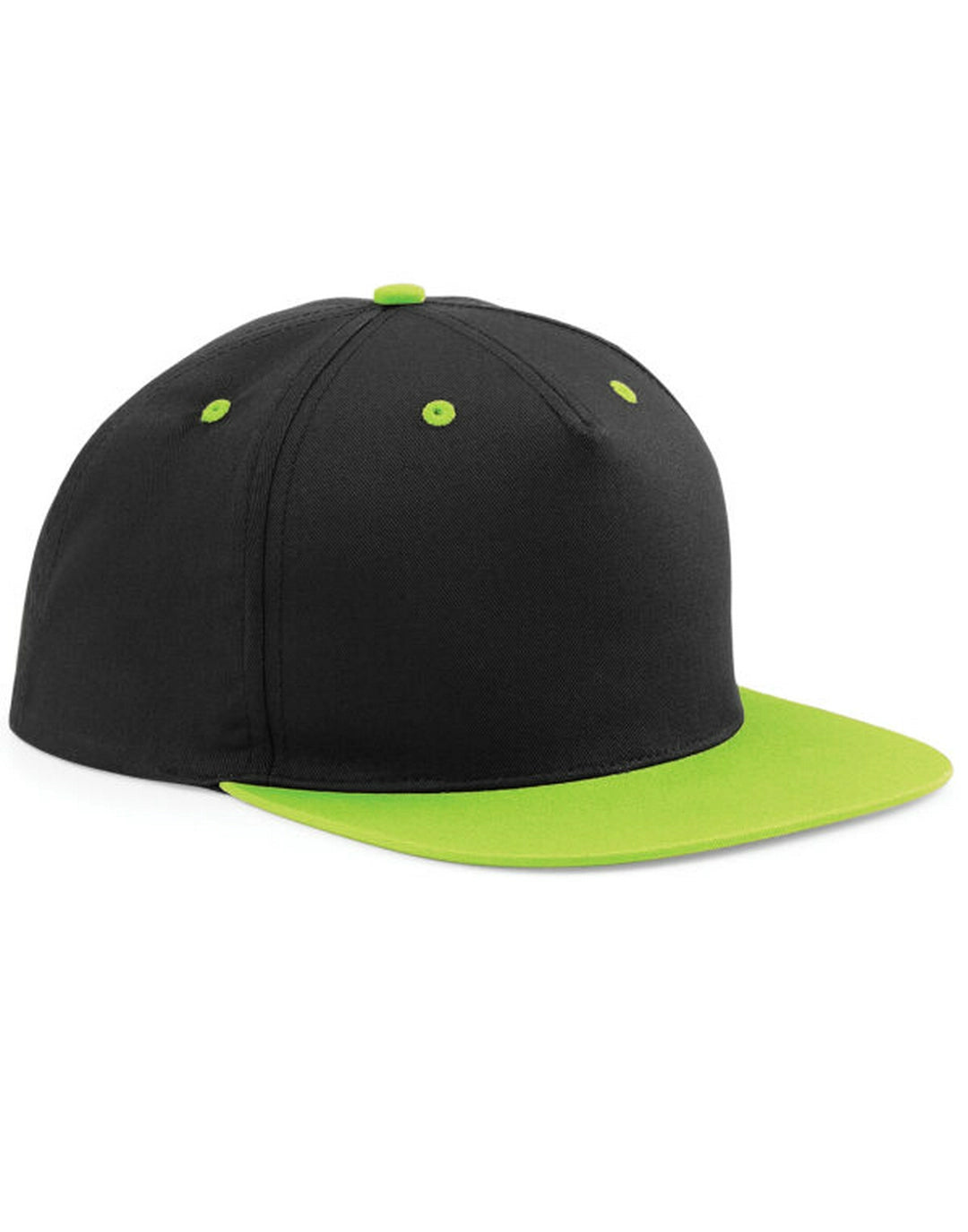 Beechfield B610C 5 Panel Contrast Snapback Cap - COOZO