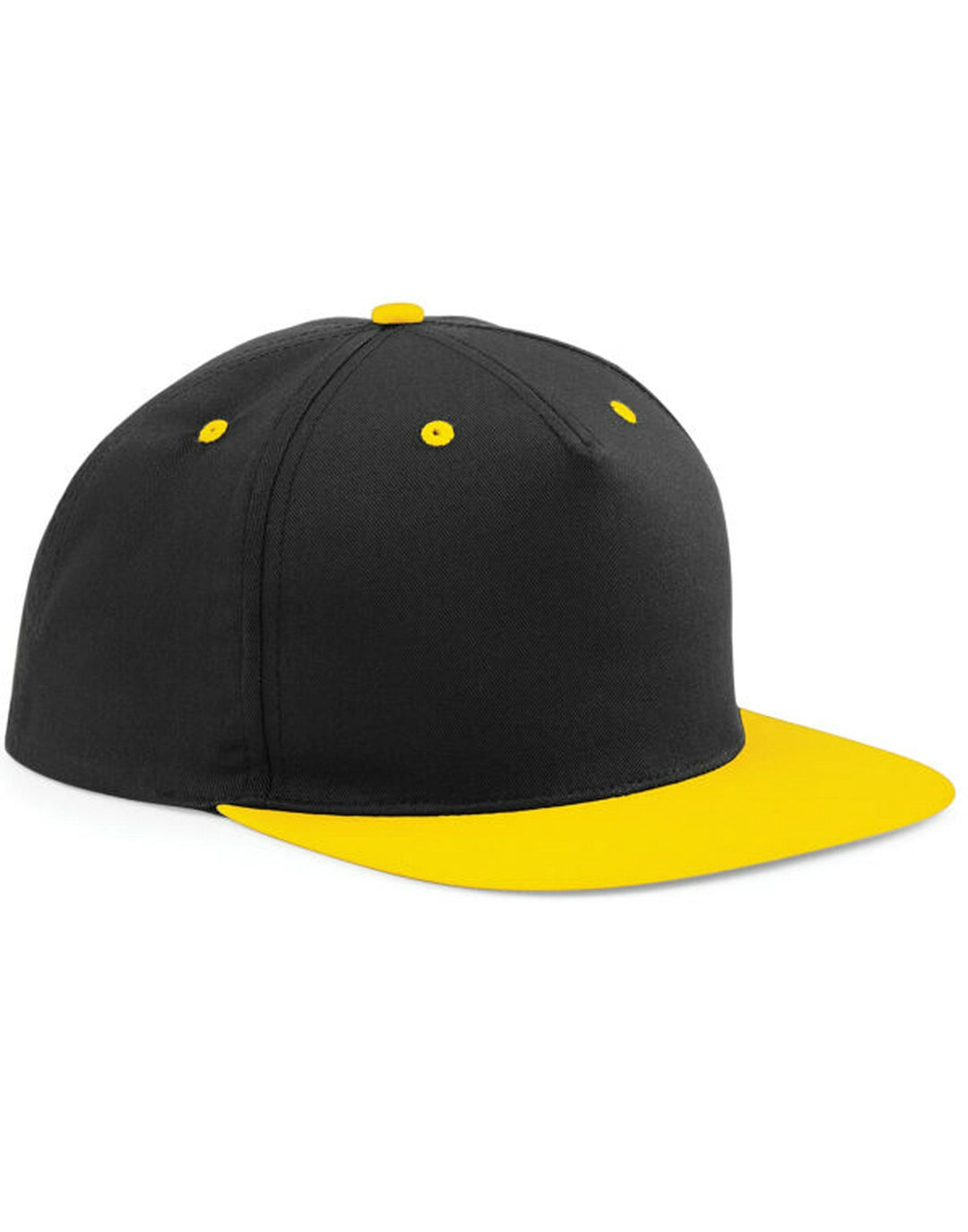 Beechfield B610C 5 Panel Contrast Snapback Cap - COOZO