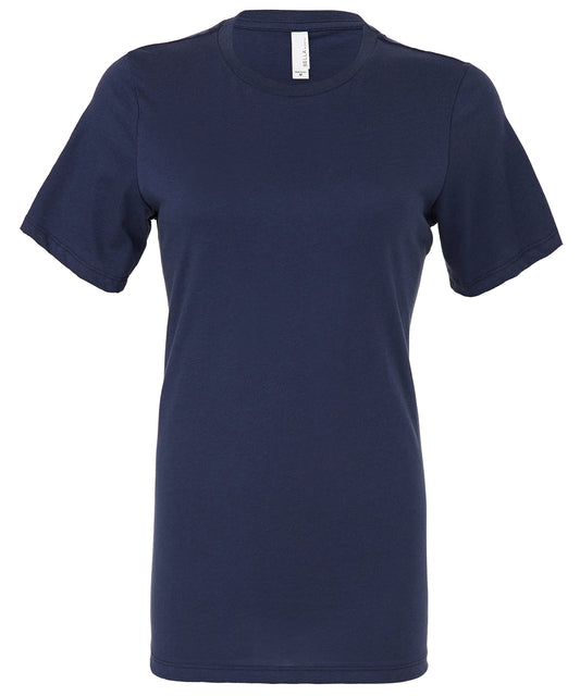 Women's Relaxed Jersey Short Sleeve Tee Dark Colors - COOZO