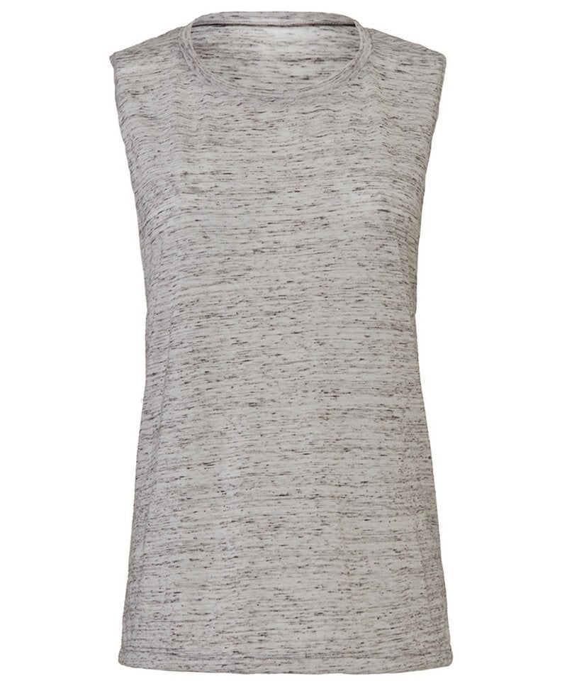 Women's Flowy Scoop Muscle Tank (BE8803) - COOZO