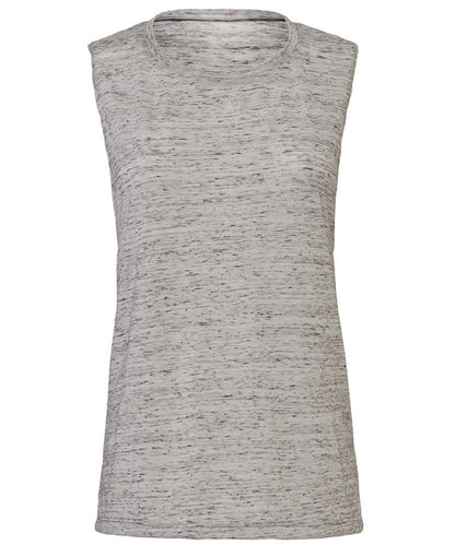 Women's Flowy Scoop Muscle Tank (BE8803) - COOZO
