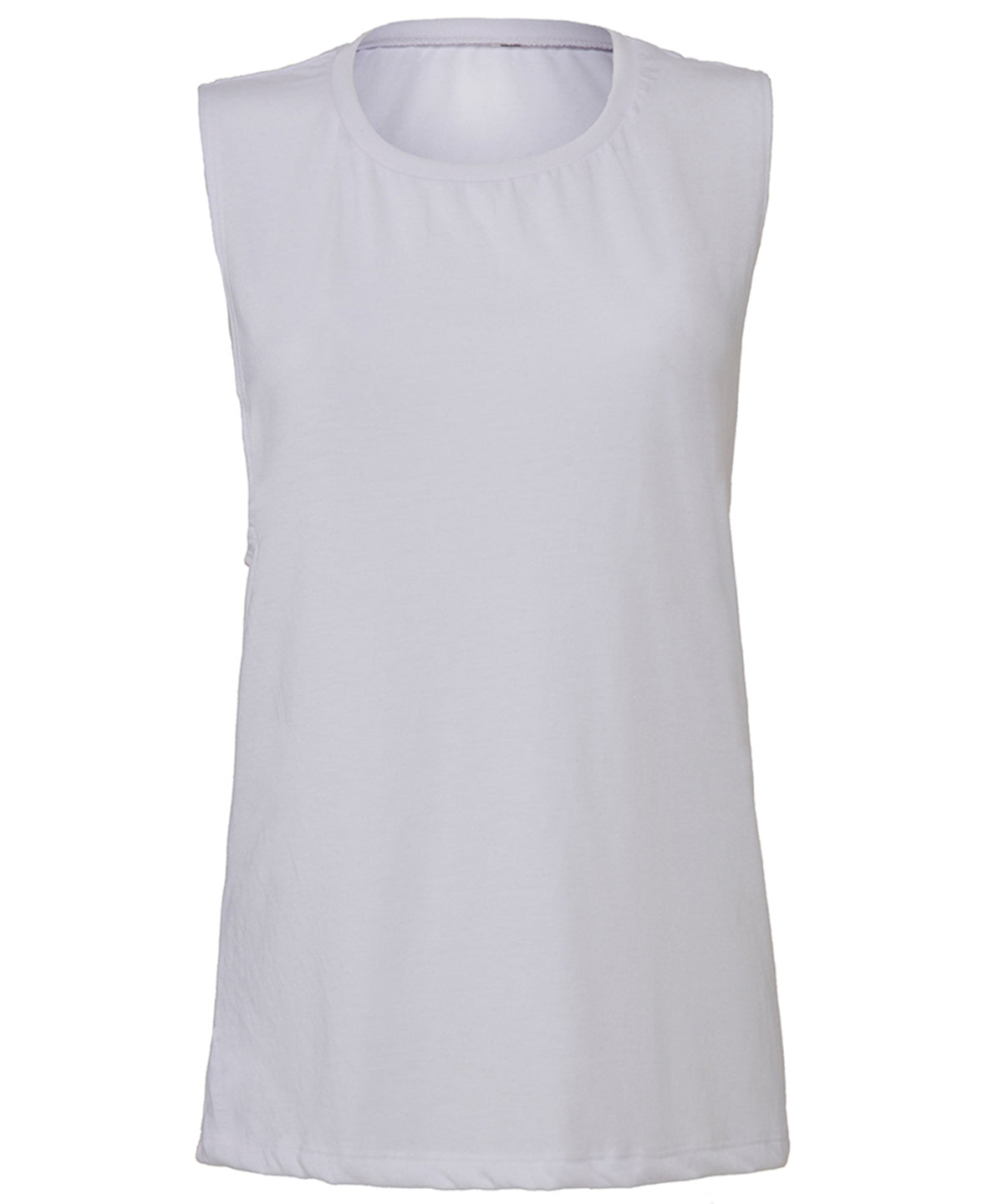 Women's Flowy Scoop Muscle Tank (BE8803) - COOZO