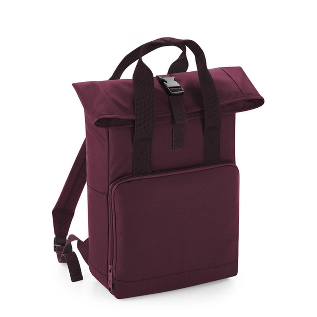 Twin Handle Roll-Top Backpack-BUR1S