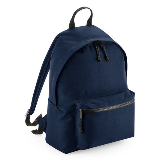 Recycled Backpack - Navy Blue - O/S-NVY1S