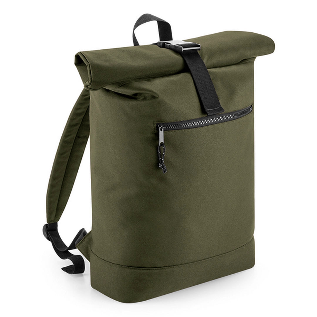 Recycled Roll-Top Backpack-MGRN1S