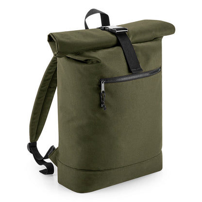 Recycled Roll-Top Backpack-MGRN1S