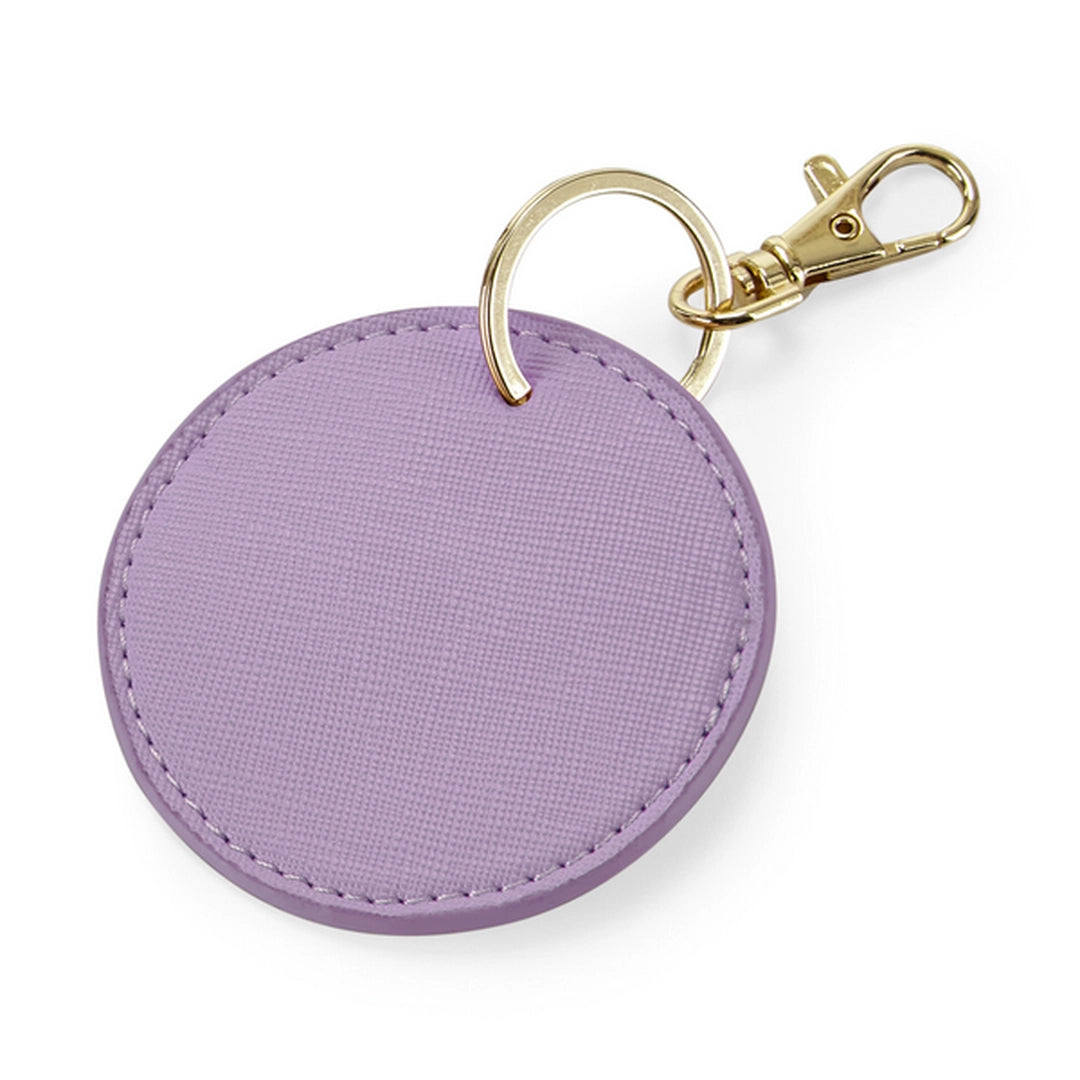 Bagbase Boutique Circular Key Clip - Lilac - O/S-LAC1S