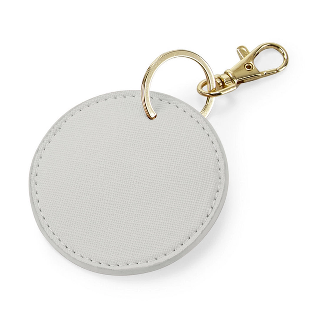 Bagbase Boutique Circular Key Clip - Soft Grey - O/S-SFGRY1S