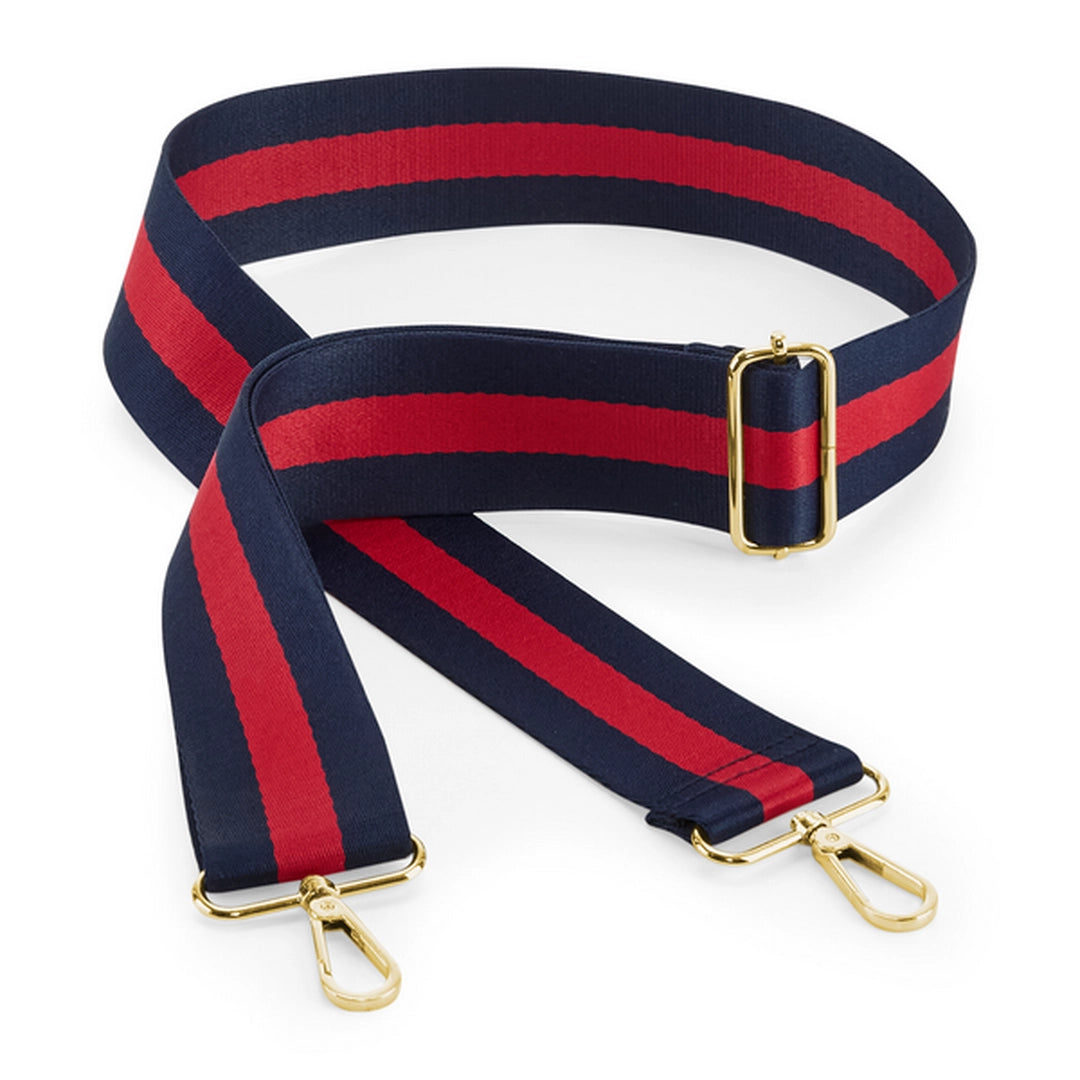 Boutique Adjustable Bag Strap - Navy/Red - O/S-NVY/R1S