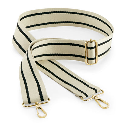 Boutique Adjustable Bag Strap - Oyster/Black - O/S-OYS/BLK1S