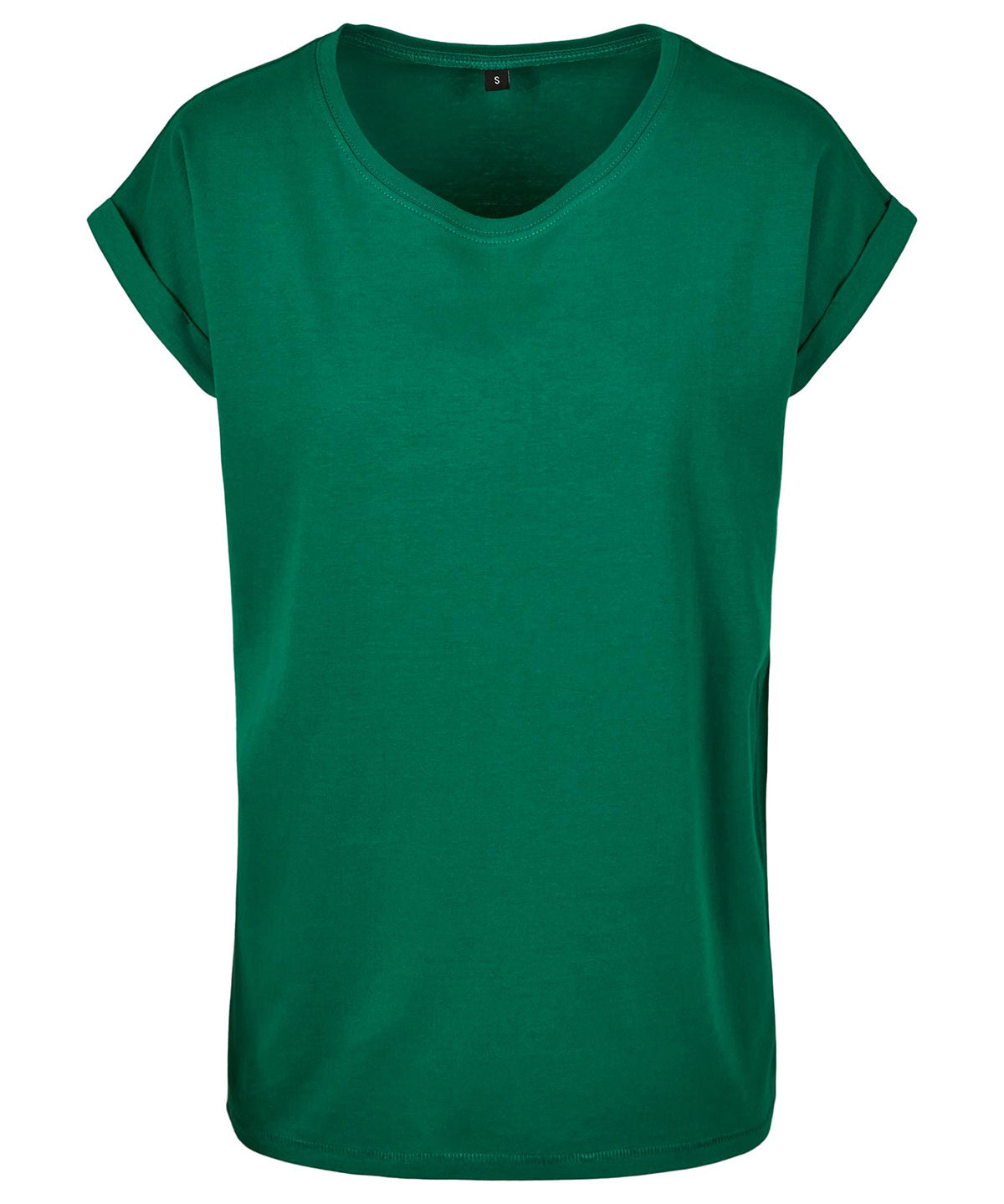 Coozo Women's extended shoulder tee (BY021) Rich color - COOZO