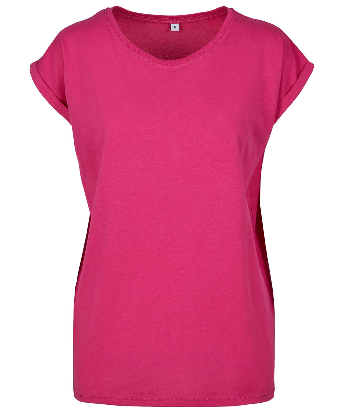 Coozo Women's extended shoulder tee (BY021) Rich color - COOZO