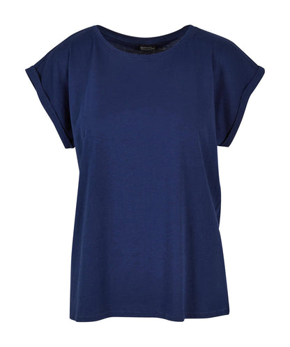 Coozo Women's extended shoulder tee (BY021) Rich color - COOZO