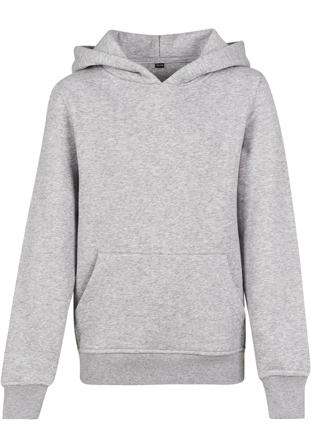Kids basic hoodie - Heather Grey - 9/10YEARS-HG9-10