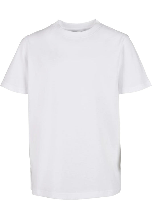Build Your Brand Kids Basic T-Shirt - White - 9/10YEARS-W9-10