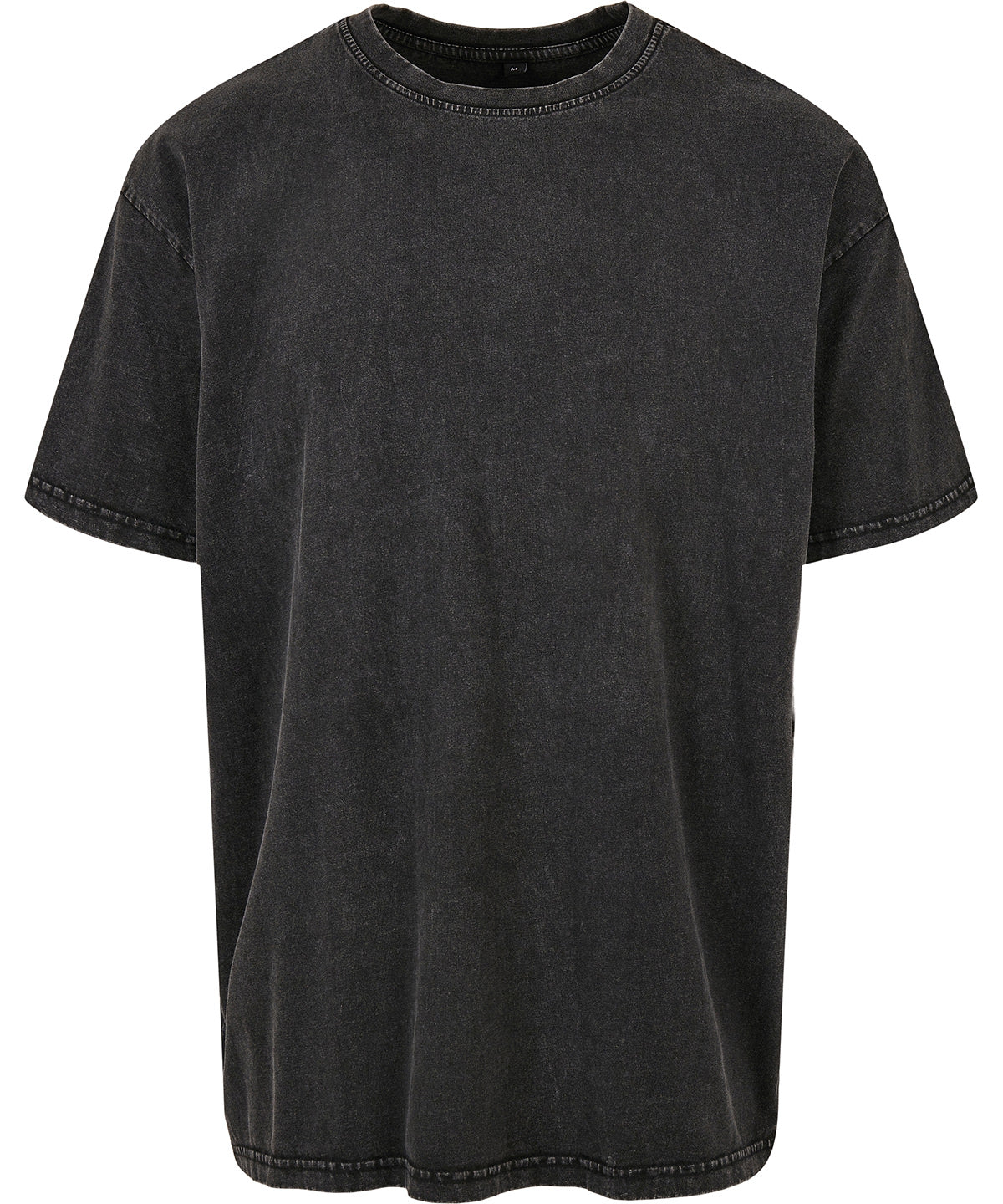 Build your Brand Acid washed heavy oversized t-shirt (BY189) - COOZO