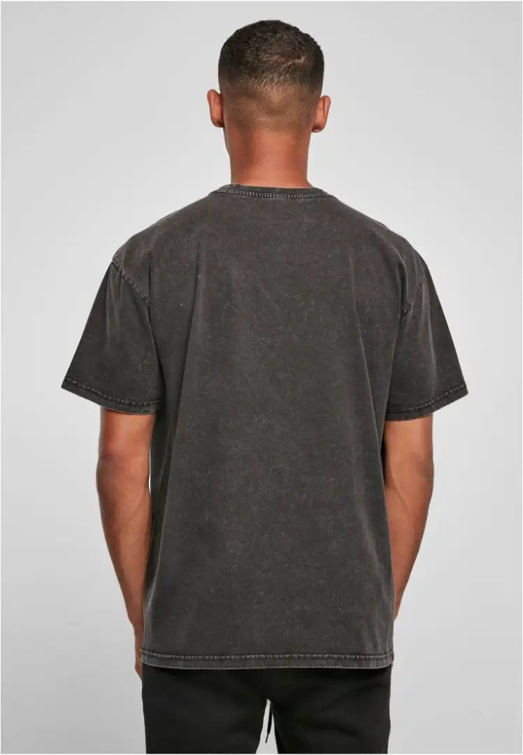 COOZO-Build your Brand Acid washed heavy oversized t-shirt (BY189)