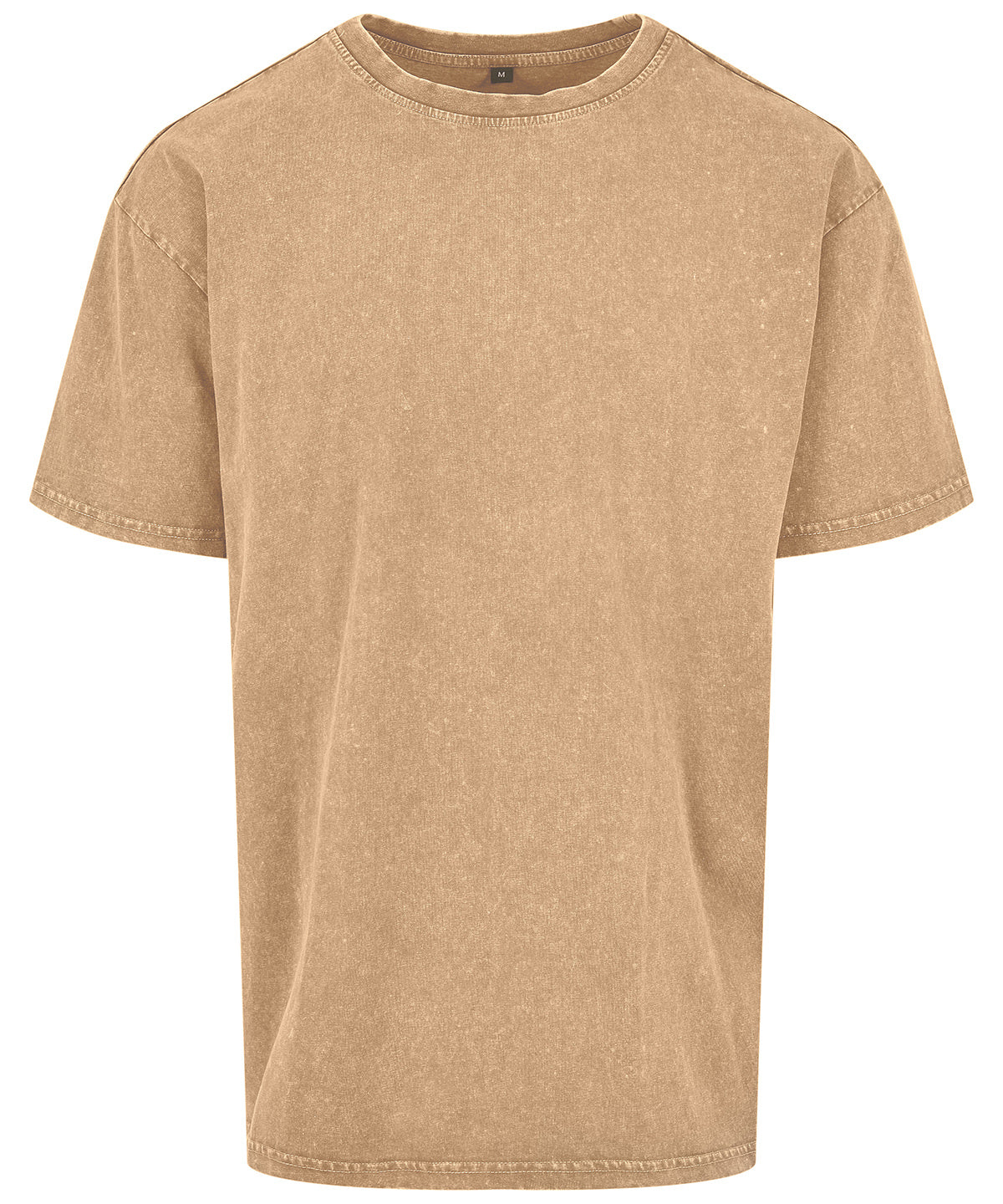 Build your Brand Acid washed heavy oversized t-shirt (BY189) - COOZO
