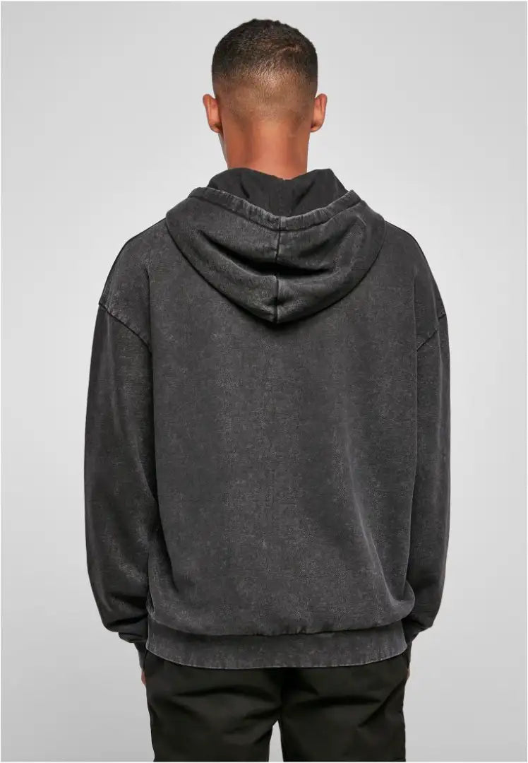 COOZO-Build your Brand Acid washed oversize hoodie ( BY191)