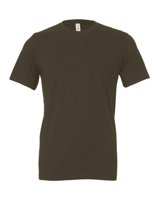 Canvas Unisex Jersey Short Sleeve Tee (CA3001) Light color - COOZO