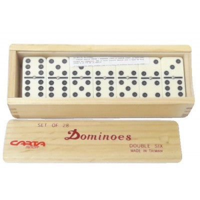 COOZO-Carta Sport 6 x 6 Club Dominoes (CSDOM6C)