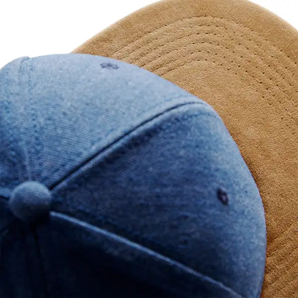 COOZO-Beechfield Suede Peak Snapback Cap (B668)