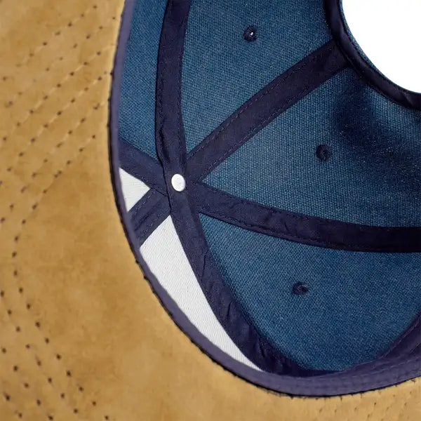 COOZO-Beechfield Suede Peak Snapback Cap (B668)