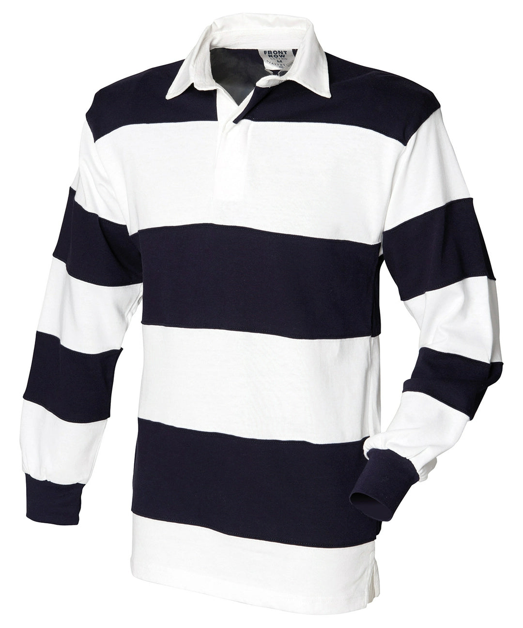 Front Row Sewn Stripe Rugby Shirt - COOZO