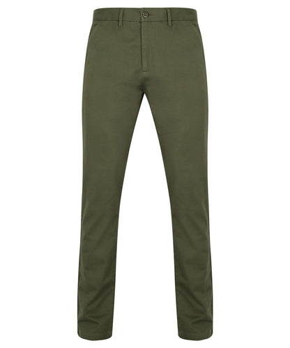 Front Row Stretch Chino Trousers - COOZO